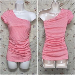 Wet Seal One Shoulder Top